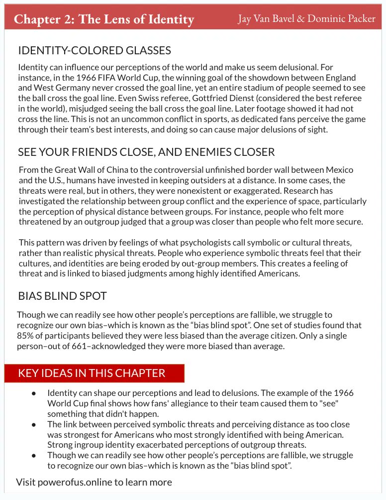 One of our biggest regrets from writing our #book (The Power Of Us) is that we didn’t create simple chapter summaries to underscore the key lessons for navigating groups. 

Therefore, we have distilled the book to it’s essence and created simple summaries of every chapter of our