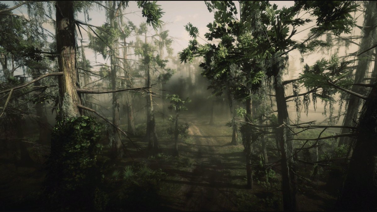 Spooky Lemoyne for #LandscapeMonday The swamps give me the creeps 😱 #rdr2 #ArtisticofSociety