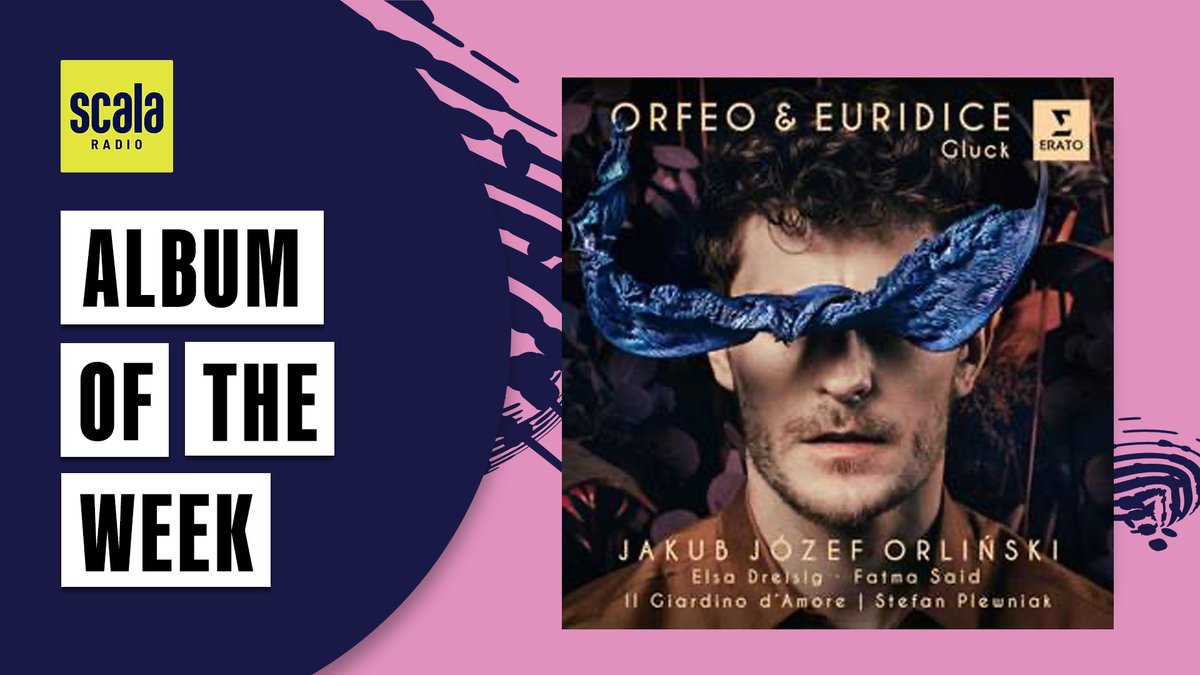 #JakubJozefOrlinski's new recording of Gluck's Orfeo ed Euridice on @WarnerClassics (feat. @FatmaSaid and @elsadreisig) is @ScalaRadio's #AlbumOfTheWeek! Tune into @WhichPennySmith's morning show across the week to hear track highlights and introductions from Jakub 📻