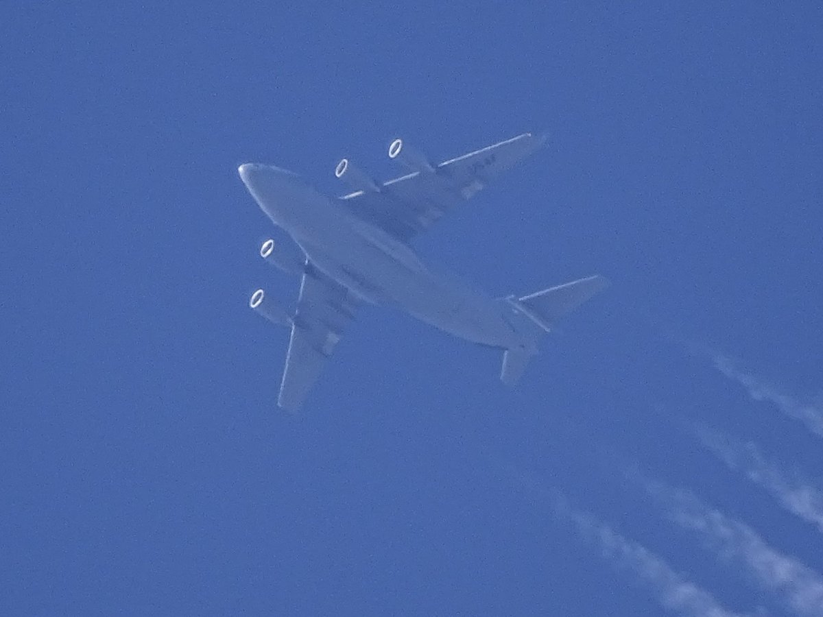 RCH798 05-5151 C17 USAF Shot from the patio over southern England heading West @Sx60Contrails @Saint1Mil @NZ_Trav @TheSnoopySnoop @scan_sky