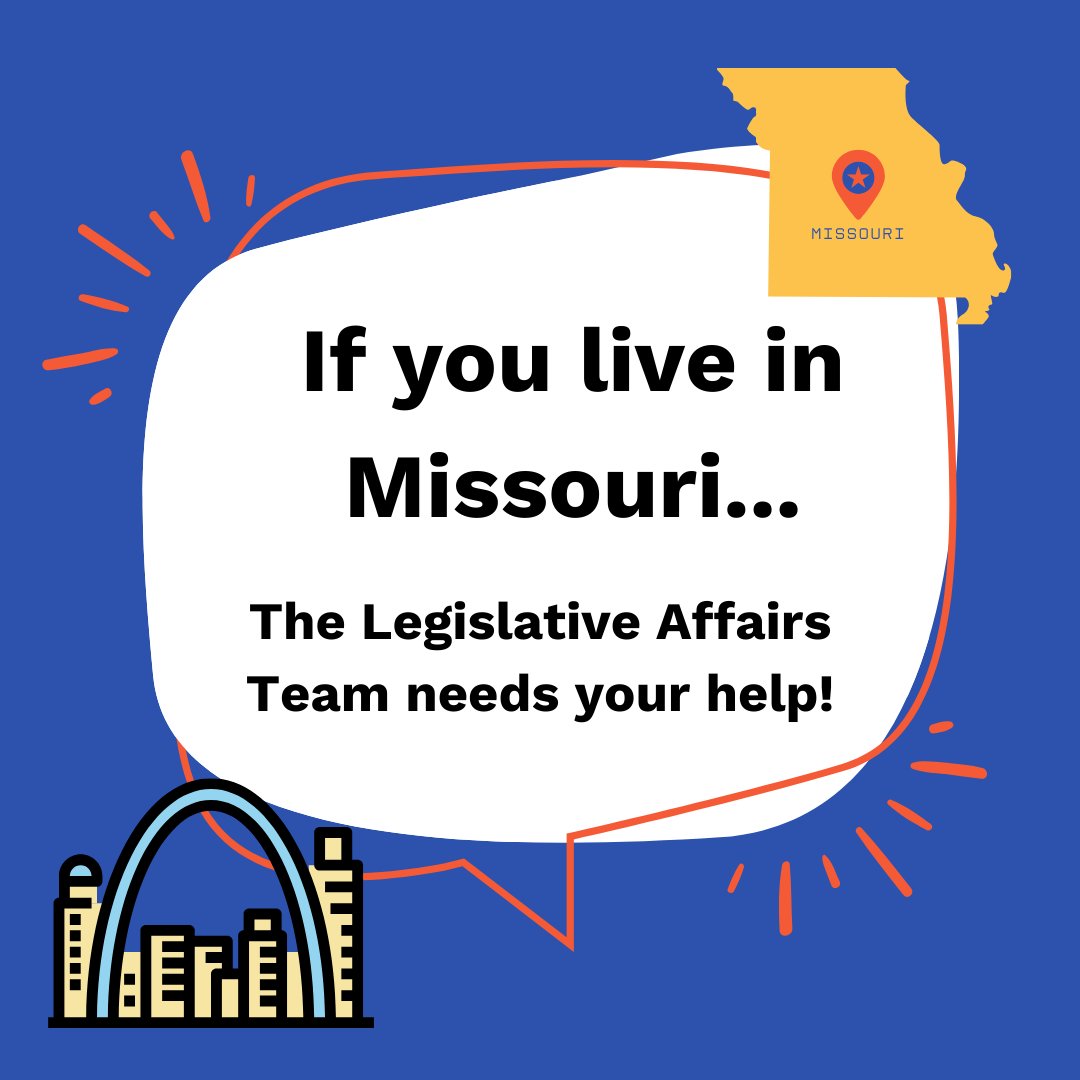 MISSOURI: the Legislative Affairs Team needs you! Every day they approach legislators about important issues. But their approach will be way more effective with Missouri legislators if they have someone from Missouri to back them up. Sign up: iamals.org/action/help-th…