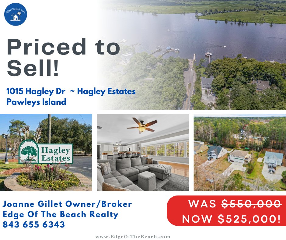 🔥Motivated Sellers! This coastal retreat offers features designed for an active yet relaxed lifestyle.

3~bedrooms,3~full baths, walk-in closets, an inviting low soaking tub, and a walk-in shower.

edgeofthebeach.com/homes/1015-hag…

#coastalliving #edgeofthebeachrealty #realestatebroker