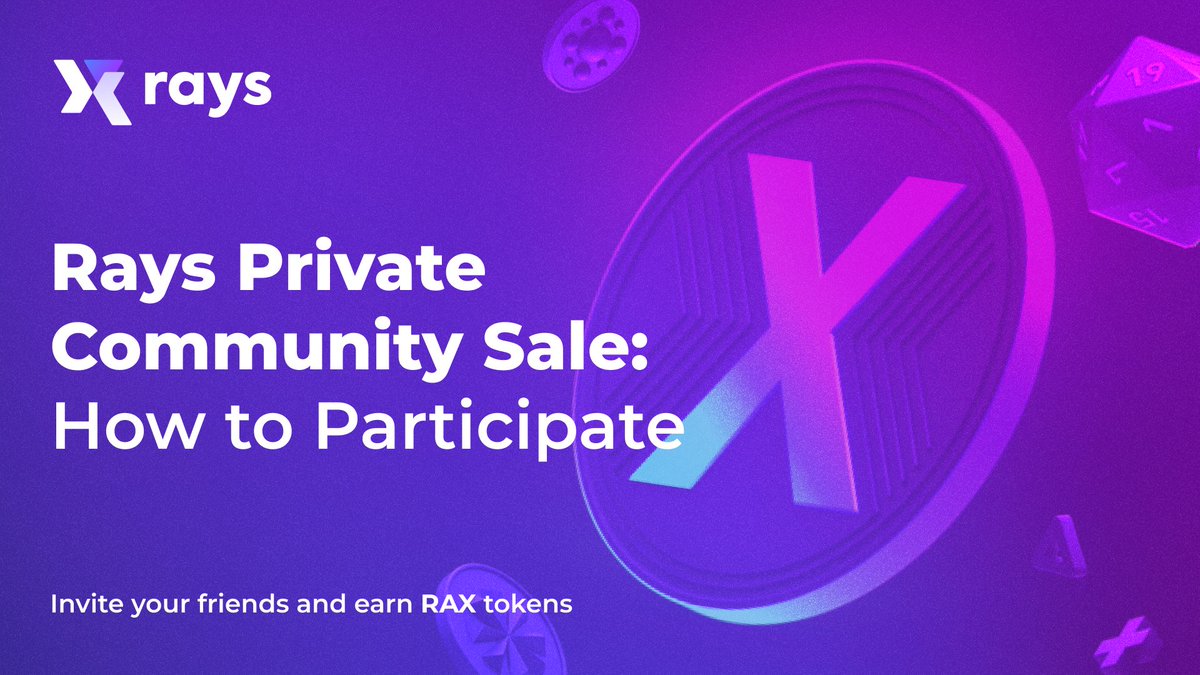 📢@Ray__sX Seed Community Round is now ongoing! Almost $84K raised already!🪙 Rays Protocol is a Low-Code platform for building DeFi Bots, RWA, LSD xApps, providing innovative framework to create novel DeFi projects Join the sale: app.ray.sx/rax-crowdsale-… #Sponsored #DeFi