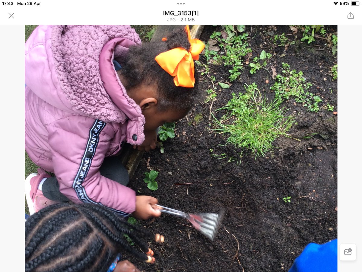 Nursery have been very busy planting seeds for Earth Day 🌏 I wonder if they will grow into a beanstalk 🫘 #EarthDay2024