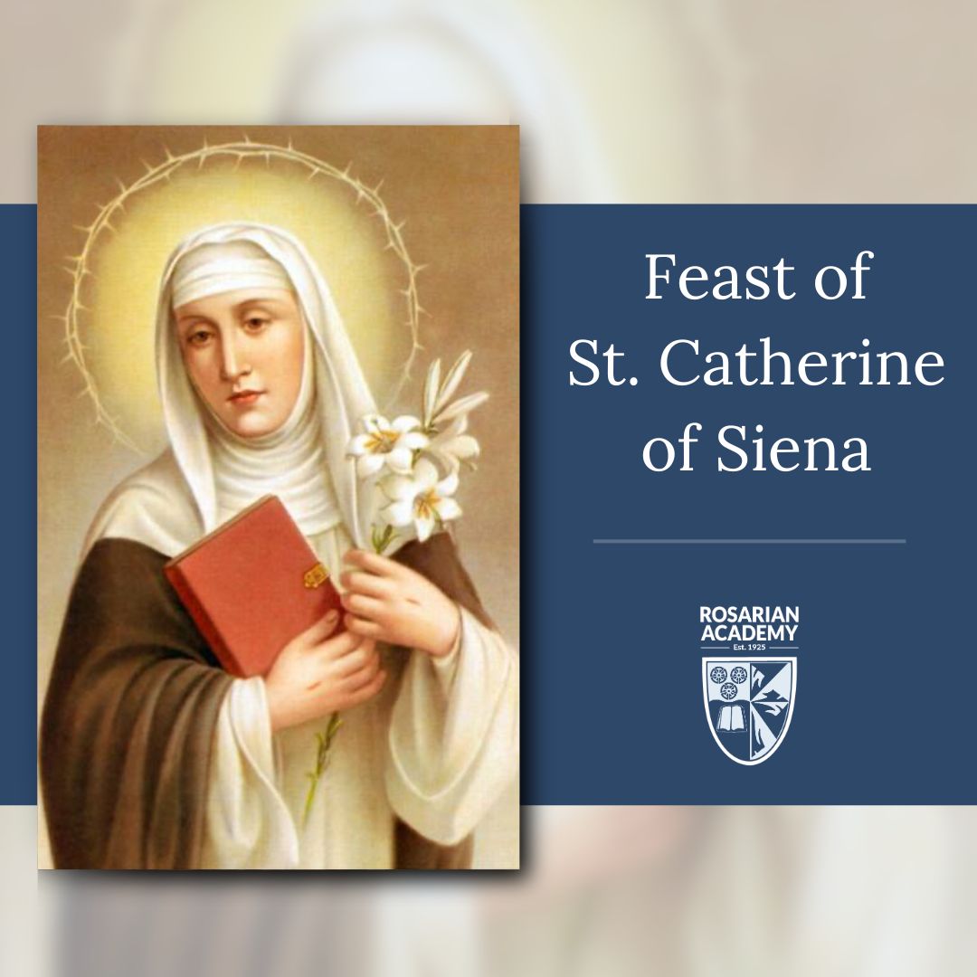 Happy Feast of St. Catherine of Siena! Let's honor the wisdom, courage, and compassion of this remarkable saint who continues to inspire us today. How are you embodying her spirit of service and love in your life? Share your reflections below!