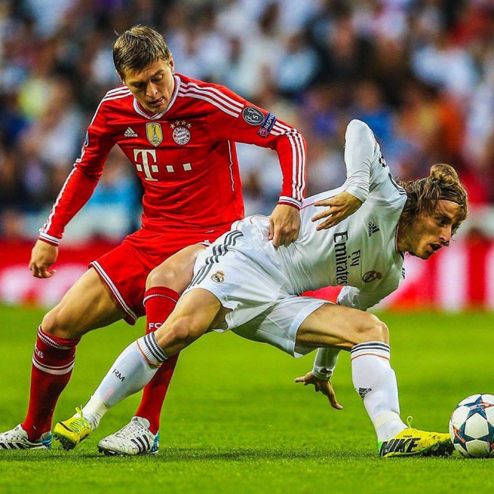 Toni Kroos x Luka Modric. 🔙