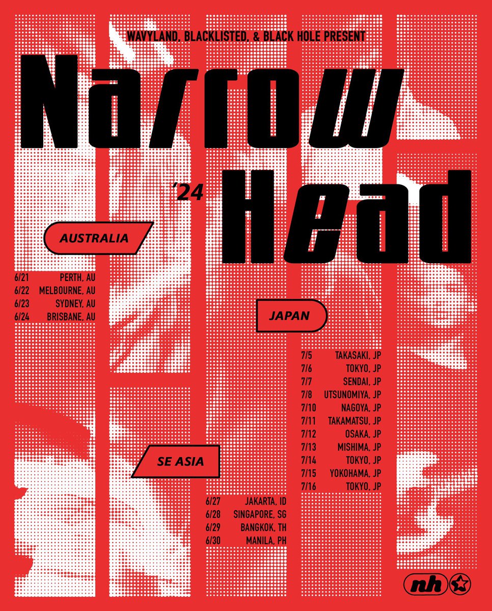 💥 @NARROW_HEAD are heading to Japan, Australia, and SE Asia this summer! The deluxe version of MOMENTS OF CLARITY drops this Friday 💥