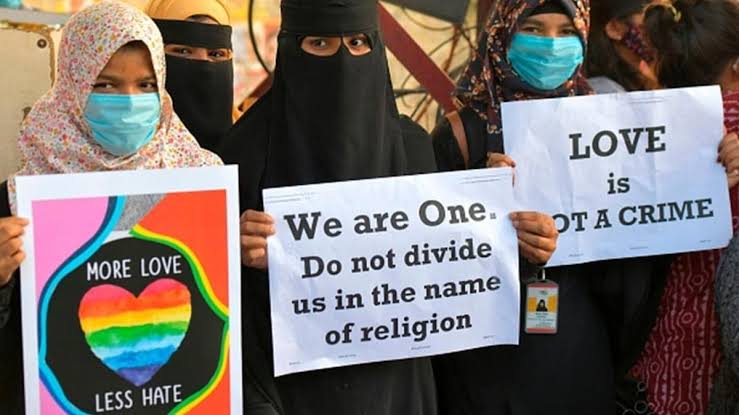 total_woke_'s tweet photo. #LoveJihaad does not exist

In Ahmednagar, MH, Heena Sheikh takes tuition for girls. Most of her students are Hindu. She tells her Hindu students to stop wearing teeka and bangles.

She lets Avej Sheikh sit in her class even though he is not a student. Tells Hindu girls to be friends with Avej. Encourages them to share pictures with Avej.

Avej tells atleast 8 girls he loves them, tries to establish sexual relations. His sister, Alisha Shaikh helps him convince all these girls that he loves them. If not Alisha threatens the girls to publish their morphed pictures. The original pictures are just selfies Heena Shaikh had convinced girls to take in her class.

Other adults from community get involved and take girls to Masjid. Maulvi knows what's going on. Every Muslim in village knows. They are all together, raising money, funding, to target 8 underage girls.

Eventually this exploitation of Hindu girls, call it grooming or #LoveJihad is exposed. Avej Nisar Sheikh, Kaif Sheikh, Sohail Sheikh, Heena Sheikh, Alisha Sheikh, Salim Pathan, Altaf Sheikh and Shakir Sayyed booked.

Now think about it, teachers, Muslim boys, their sisters, father, brothers, mother, maulvi & other members of Muslim society all come together to target your underage Hindu girls.

Just think about it.

Now repeat after me, #LoveJihad doesn't exist. They are not after your children. It's just love. Don't be a hater.