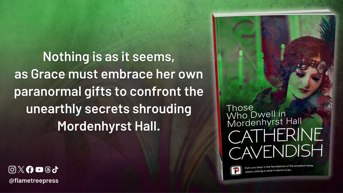 Unveil the dark secrets of Mordenhyrst Hall… #ThoseWhoDwellinMordenhyrstHall @cat_cavendish flametr.com/3HNPNSM