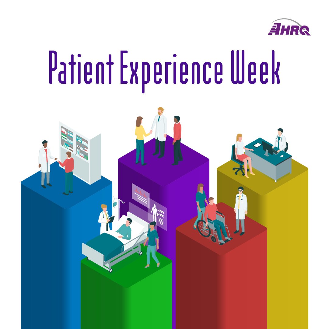 #AHRQ applauds healthcare professionals for their dedication to patient care during #PatientExperienceWeek. Your commitment inspires our continuous work in research and quality improvements to better patient outcomes.