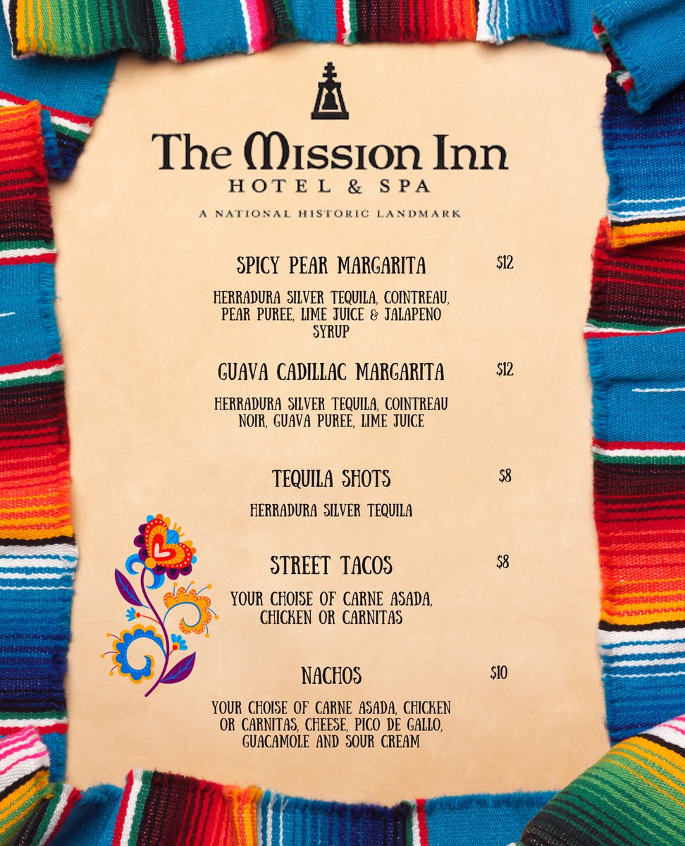 Get ready to fiesta like there's no mañana! Join us to celebrate Cinco de Mayo weekend with specialty drinks at Las Campanas Mexican Cuisine &amp; Tequila Bar! 🍹⁠
⁠
Swipe to get a peek at what our bartenders will be whipping up all weekend long. You won't want to miss this.