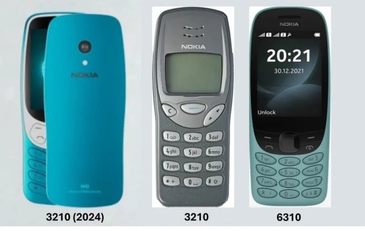 Nokia 3210 yenilenmiş şekilde piyasaya döndü.
- Arka kamera
- 4G bağlantısı
- WhatsApp