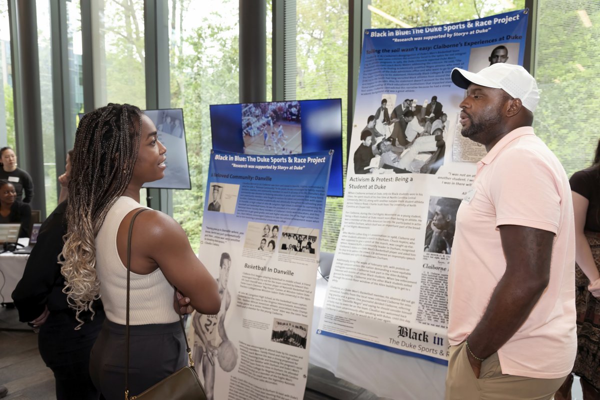 📸 are in! Congrats to our #globalhealth students who presented at the @BassConnections Showcase! We loved seeing DGHI faculty, staff and fellow students visit this event to support this year’s presenters. 🌏 🤝 📷 : Les Todd