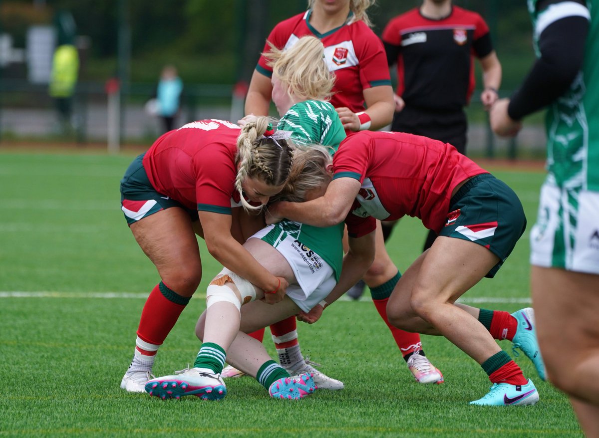 🏴󠁧󠁢󠁷󠁬󠁳󠁿🗣️'It was a good competitive game! Ireland were stiff competition and lifted themselves in the second half. We'll keep working!' Tom Brindle - @WalesRugbyL Head Coach. 📰bit.ly/3UAHzo1 📷@PenalltaPhoto #EuroRugbyLeague