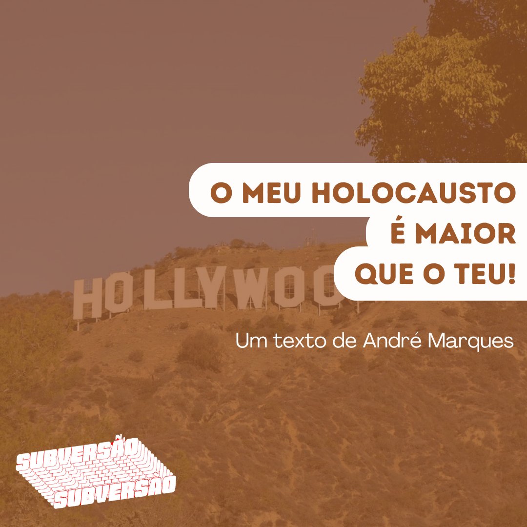 A_Subversao's tweet photo. Então não é que a meca da sétima arte, afinal pode ser um covil anti-semita? Parece que sim, e parece que até deu alguma polémica.

Ler aqui: https://t.co/O7NnHef2E8 https://t.co/4Wi3junS27