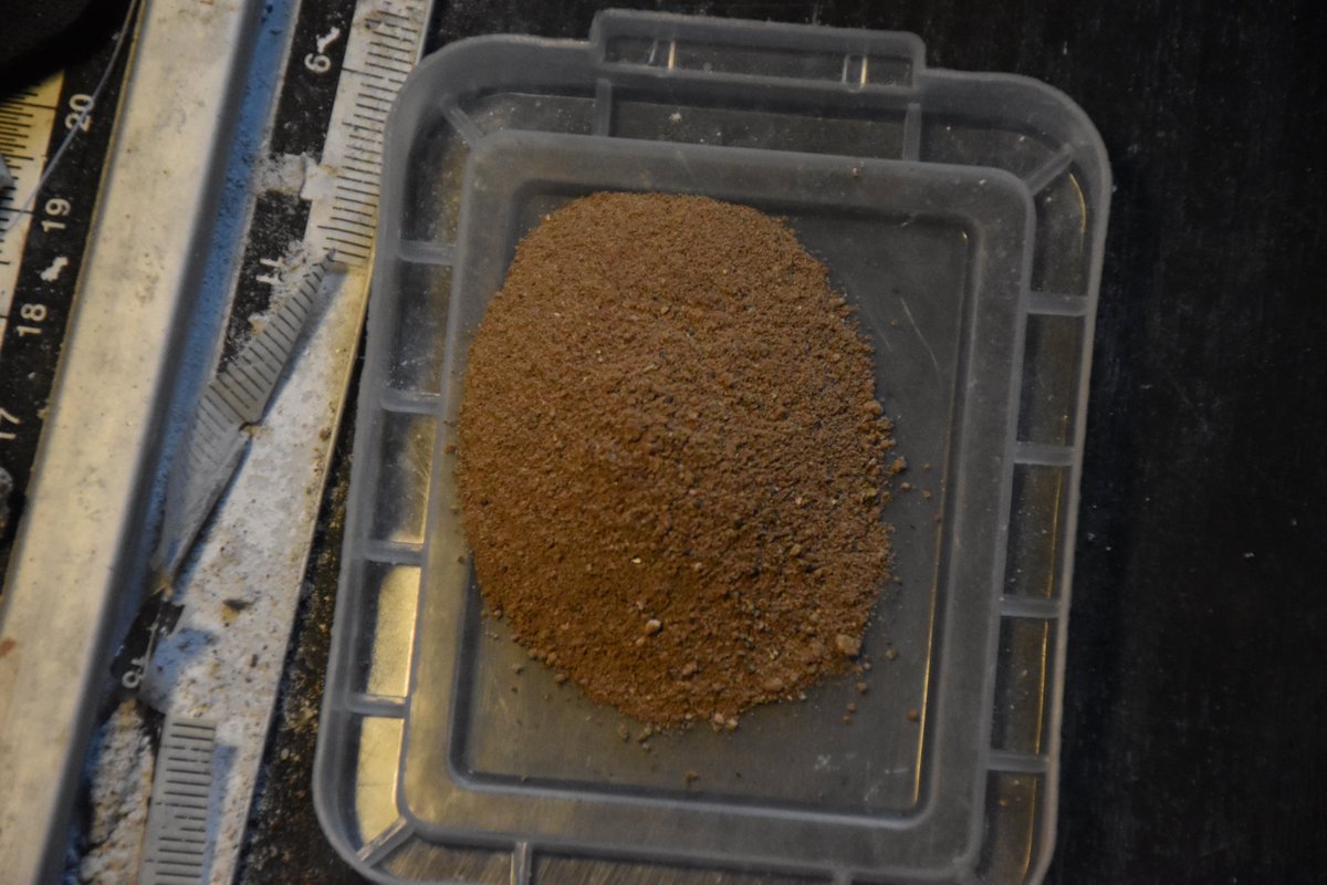 LucasSa54749430's tweet photo. #Geoplymer #concrete slab composed: Precursor 5g MGS-1 from @SpaceResTech melted with ⚠️3g NaOH, crushed & mixed with 23g raw MGS-1 & 6g water
By @AlaskaLawlor & me
@The_JoeBob @rjward1775 @nart_rio @benmagelsen
@JaraySzabolcs @m3sca1 @NASA_Technology @ESA_Tech @NASAglenn https://t.co/ED0ZuTBCZS
