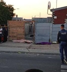 As received- Double murder just after 18:00, Belhar in Cape Flats. Suspects shot from white BMW. Unknown Reg. Awaiting more info.