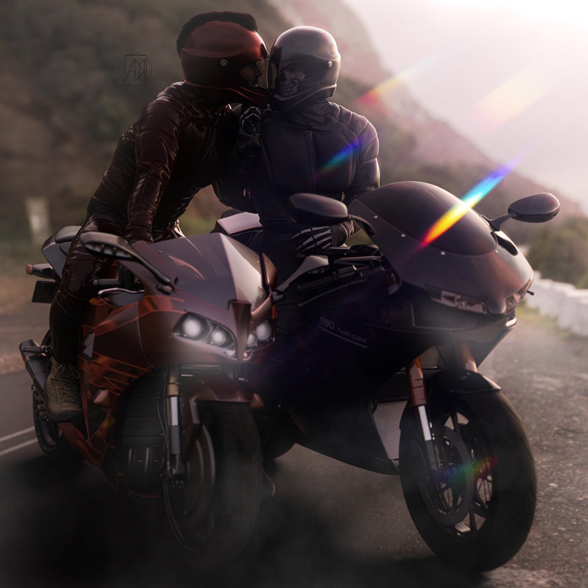 Biker Ghoap my beloved ❤️

#GhostSoap #SoapGhost #BikerGhoap