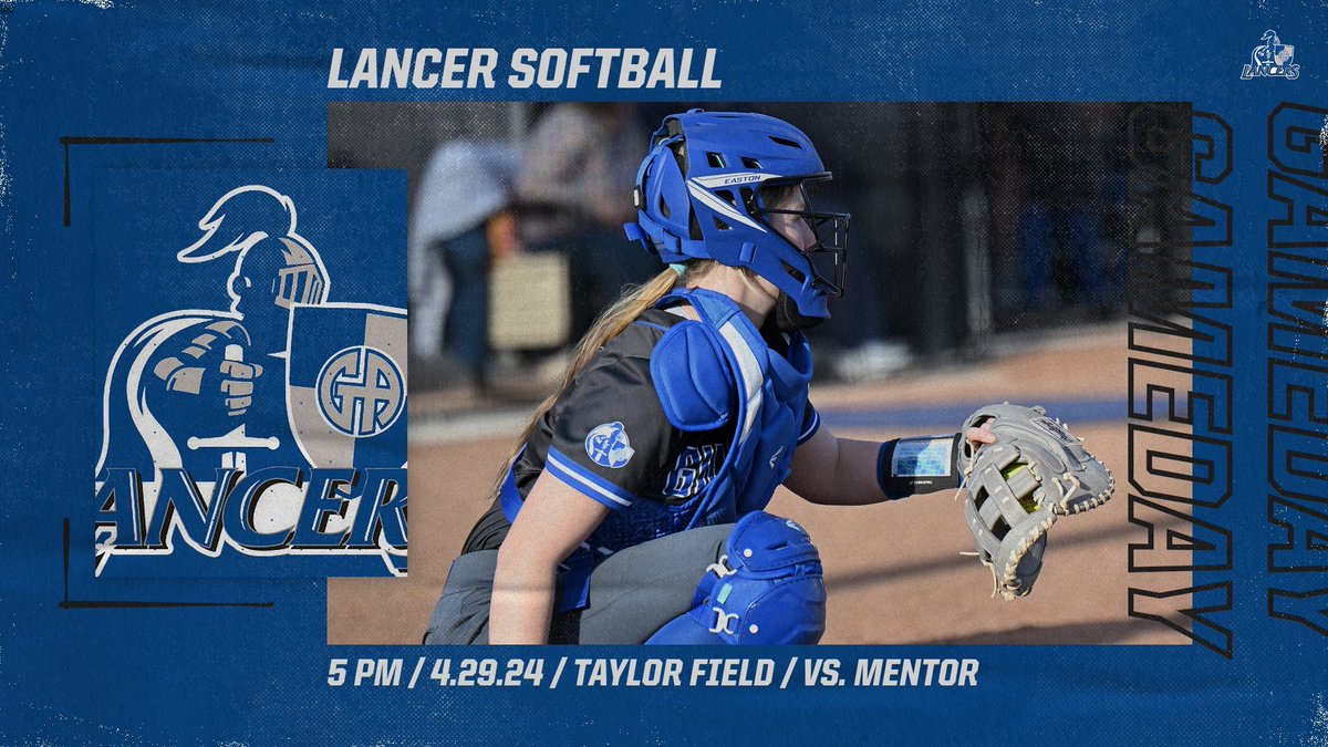 Good luck to @GilmourSoftball as they take on @MentorAthletics this afternoon at home on Taylor Field. Let’s go, girls ‼️🙌