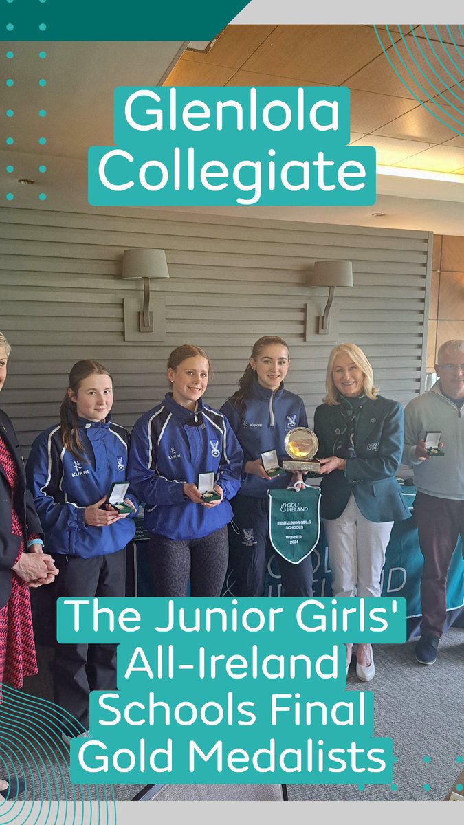 Double joy for Glenlola Collegiate as they claim The All-Ireland Junior Girls Gold Medal title for 2024 and team member Lucy Morrison takes home the individual gold!🥇