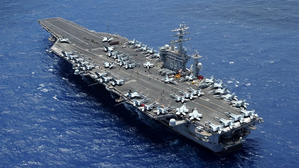 Norfolk-based USS Dwight D. Eisenhower carrier strike group leaves Middle East, enters Mediterranean Sea according to @USNavy release. navy.mil/Press-Office/N… @13NewsNow