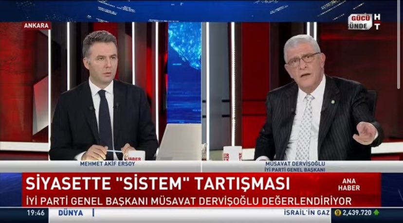 🔥İYİ Parti Genel Başkanı Musavat Dervişoğlu; 'Biz eleştirilerimizi sayın genel başkanımızın olduğu ortamlarda yaptık kapı arkasından yapmadık. Eksiklerin giderilmesi için de çaba sarf edeceğiz'