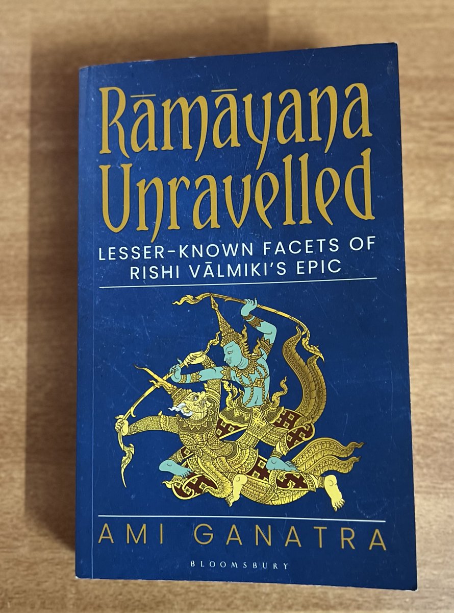 #GundusBookReviews #BookRecommendations 

Ramayana Unravelled - Ami Ganatra
Rating : ⭐️⭐️⭐️⭐️ 1/4

Recommended book with interesting perspectives on the most worshipped epic of our times. Highly recommend for young minds

Detailed Review: bangalore-diaries.blogspot.com/2024/04/book-r…