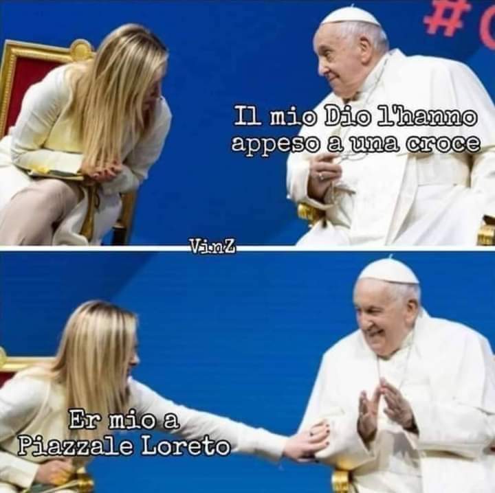 .  Si sapeva chi era il tuo dio...Gioggia...