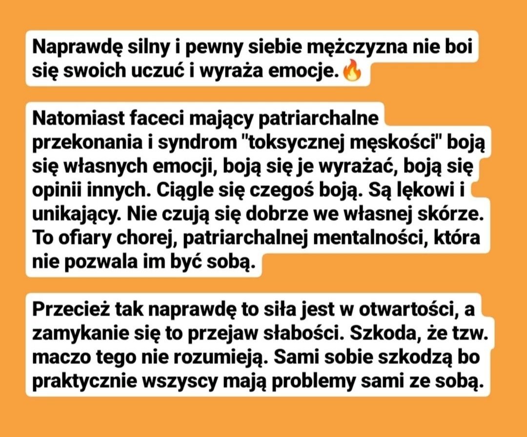 #toksycznamęskość #patriarchat