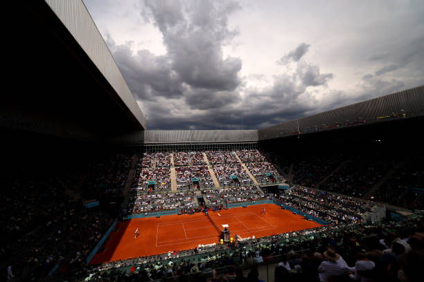 Love when #tennis photographer Clive Brunskill goes for a stroll Always finds a new way to look at something familiar La Caja Magica