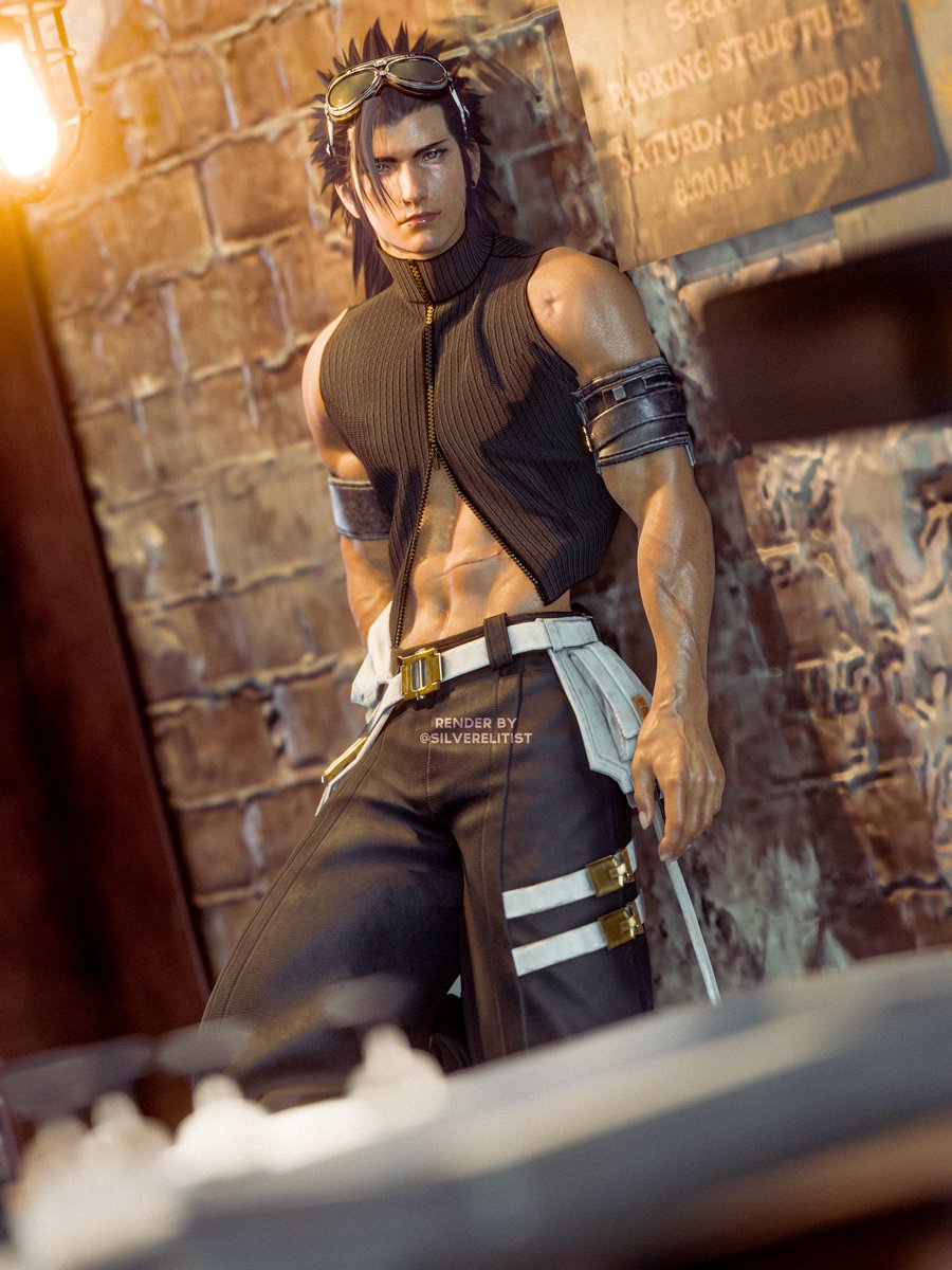 zack’s latest ec skin but make it ac and sexier 😁 #FF7R #FF7EC
