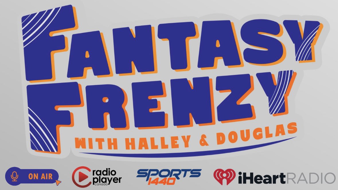 We're up with another edition of Fantasy Frenzy with @ConnorHalley & @BDouglas1440! Tune in as we recap the Oilers, NFL Draft, and look ahead to the nights action! Get those texts into 1-833-401-1440! #yeg iheart.com/live/sports-14…