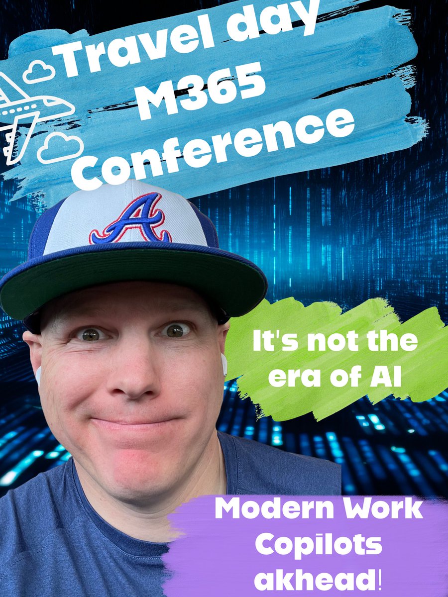 SethTBacon's tweet photo. Setting out on a quest to understand why AI will NOT change work as we know it.

Creating new habits can take 18-250+ days to form! Bookstores have a whole section dedicated to the topic.

Asking people to use AI and #Copilot at work is no different

First stop is @M365CONF! https://t.co/XKJIr4pPcG
