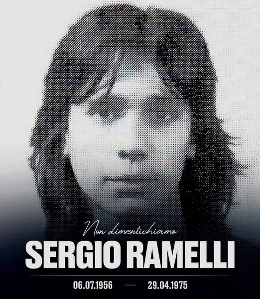 In ricordo di Sergio Ramelli, giovane militante del Fronte della Gioventù, ucciso a soli 19 anni dall’estrema sinistra a colpi di chiave inglese. La sua colpa fu quella di aver criticato le Brigate Rosse in un tema scolastico. Non smetteremo mai di onorare la sua memoria.
