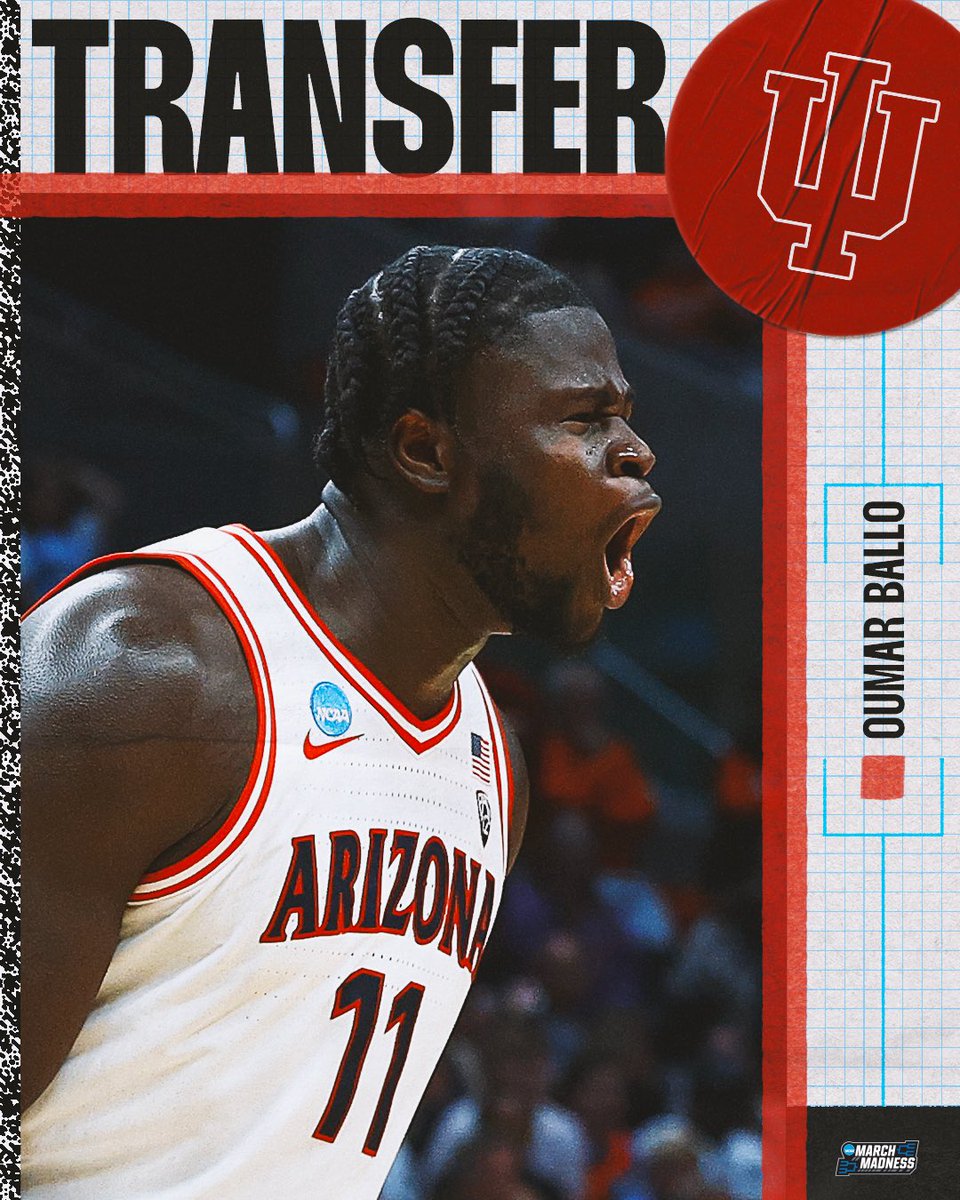 Oumar Ballo ➡️ Indiana 😤 The Hoosiers officially sign their new transfer ✍️