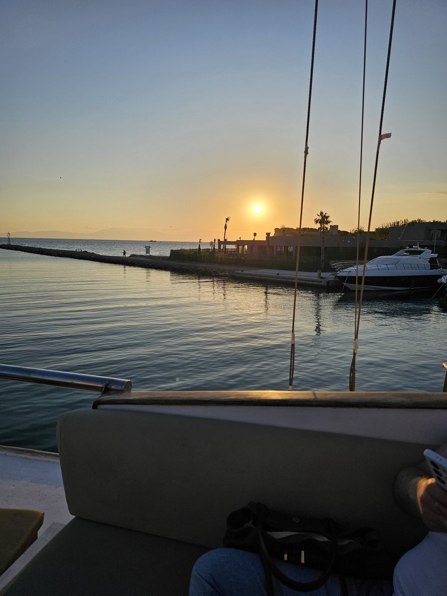 Waiting for the sunset cruise to start... 🇬🇷 #Greece #Halkidiki