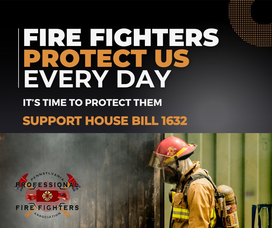 Critical legislation establishing benefits for first responders for work-related post-traumatic stress injuries (PTSI) has advanced in the House. HB 1632 sponsored by @RepOMara PPFFA calls upon fellow first responders to contact their state reps to urge their support of HB 1632