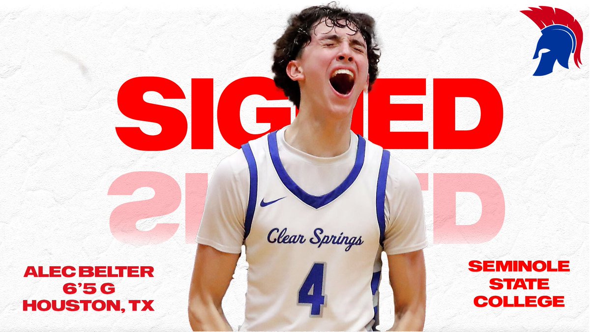 Trojan Fans! Welcome Alec Belter 6'5 Combo Guard from Clear Springs High School! Welcome to the family Alec! #TrojanUp @thealecbelter