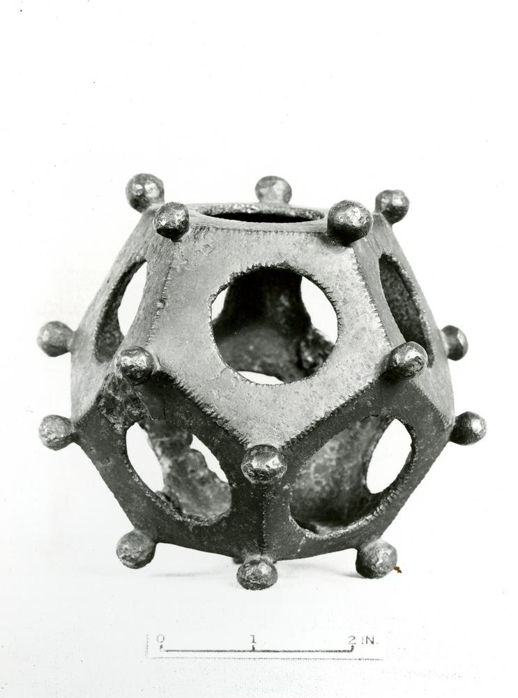 Since everyone is talking about the Norton Disney Dodecahedron here's the Fishguard Dodecahedron now at the British Museum.