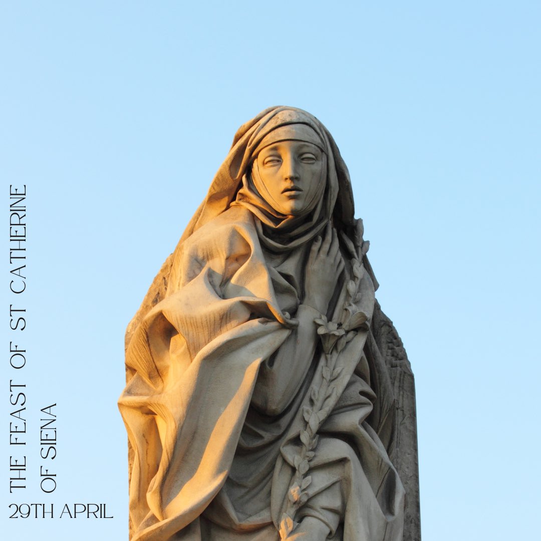 Happy feast day! 

St Catherine of Siena, ora pro nobis 🌹❤️‍🔥☀️

#Catholic #Church #saint #christian #faith #hope