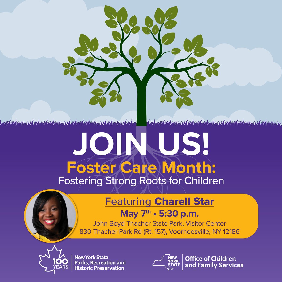 Learn how you can become a foster parent and hear from advocate @CharellStar about ways to promote strong roots for children! #fosteringstrongroots #fostercaremonth
