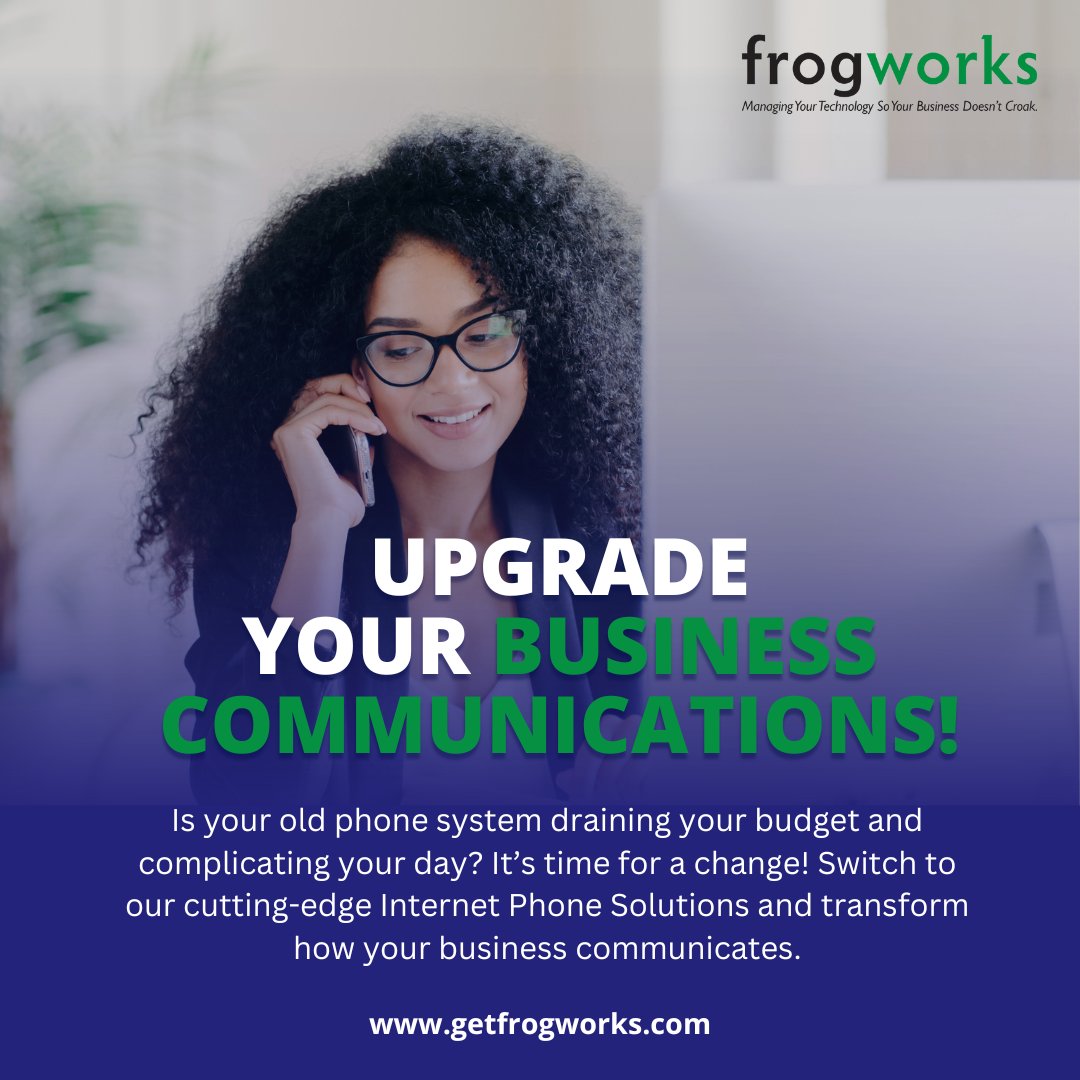 Is your old phone system draining your budget and complicating your day? It’s time for a change! Switch to our cutting-edge Internet Phone Solutions and transform how your business communicates.

🔗 Tap the link in our bio to learn more 

#BusinessCommunication #InternetPhone