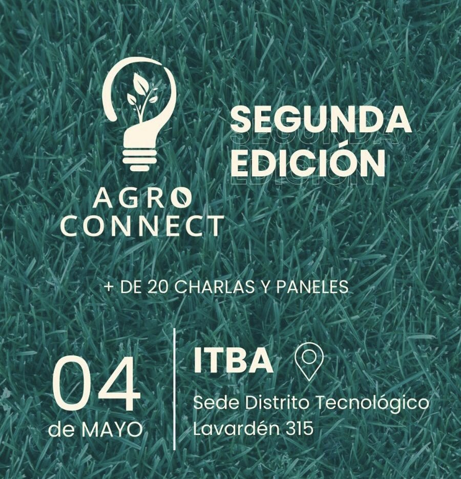 El próximo Sábado 4 de Mayo vamos a estar presentes en el ITBA en la 2da Edicion de @AgroConnect_ contando de que se trata la Revolución del lado P del Agro. Los esperamos!

#agro #campo #agtech #Argentina
