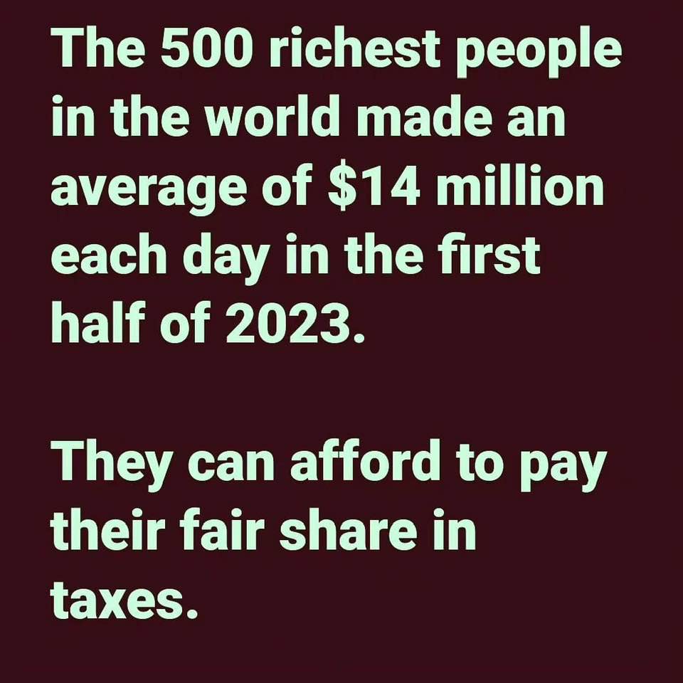 Tax the Rich
#taxtherich
