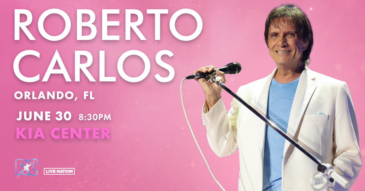 🇺🇸Join us for an unforgettable evening with Roberto Carlos! Reserve your seats now before they sell out! 🇧🇷Junte-se a nós para uma noite inesquecível com Roberto Carlos! Reserve seus lugares agora antes que esgotem! 🗓 June 30 🕗 8:30pm 📍 Kia Center 🎟 bit.ly/RC_USA2024_Orl…