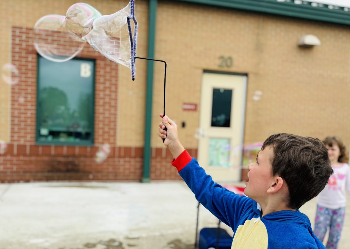 Science fun with bubbles!