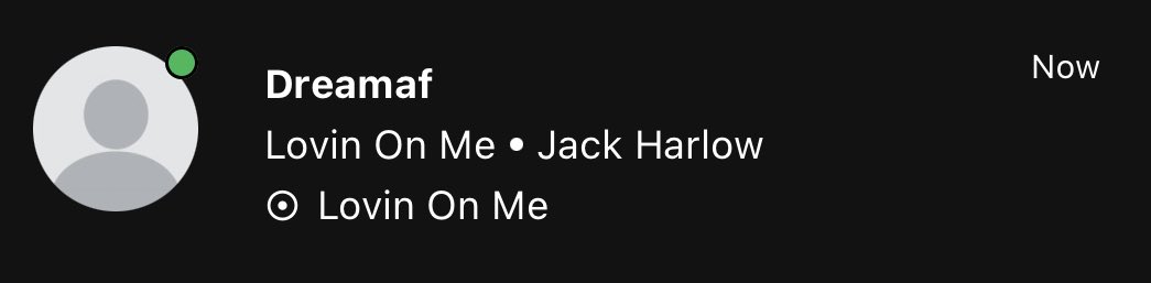 Lovin On Me • Jack Harlow

12:53PM EST