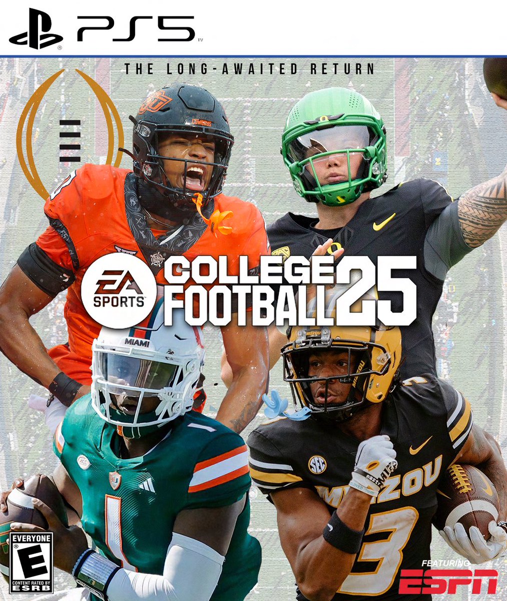 Multiple cover athletes you say? #CFB25
