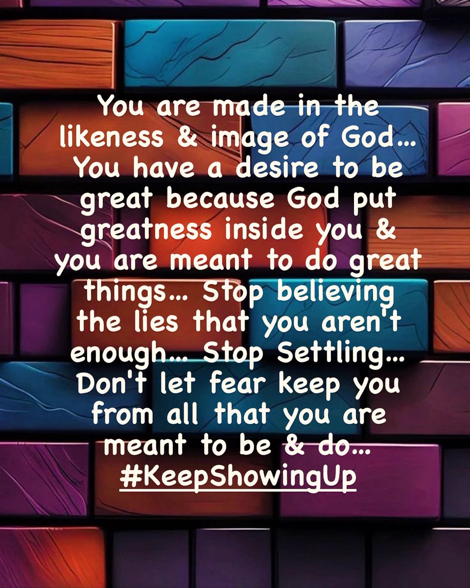 Don't let fear keep you from all that you are meant to be & do… 
— @JonGordon11 

It’s not over yet… You only lose if you stop trying… 
🦋🔥💪🏾🌱
#WorkInProgress #KeepShowingUp #FightForYourDreams #EmbraceTheJourney #OwnYourLife