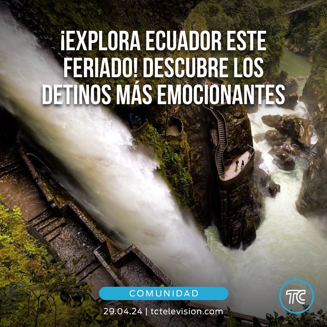 🗓️ Este 3 de mayo aprovecha el feriado extendido del Día del Trabajo para explorar las maravillas de Ecuador. 🚗 ¿A dónde ir? » bit.ly/4bhnDMs